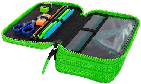 Coolpack Jumper 3 Κασετίνα Γεμάτη Πράσινη