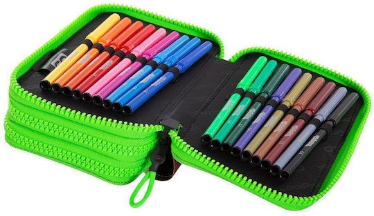Coolpack Jumper 3 Κασετίνα Γεμάτη Πράσινη