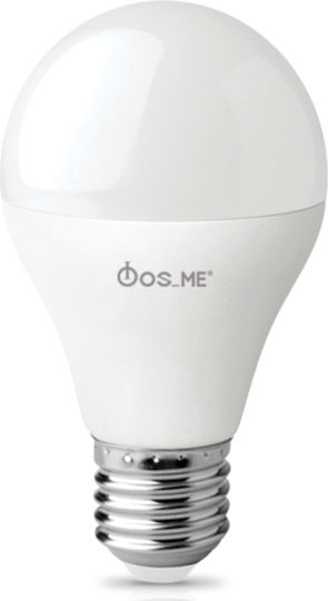 Fos me Λάμπα LED 15W για Ντουί E27 και Σχήμα A60 Ψυχρό Λευκό 1521lm