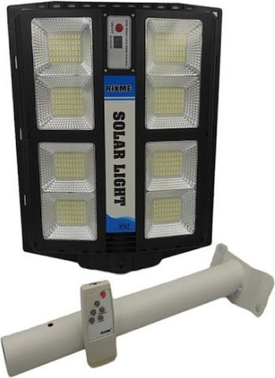 Rixme Proiector Solar LED Etanș 320W Cu Senzor De Mișcare Și Telecomandă IP67