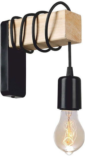 Pakketo PWL-0965 Lumină De perete Negru 6.5x16.5x6.5cm Pakketo PWL-0965 Lumină De perete Negru 6.5x16.5x6.5cm