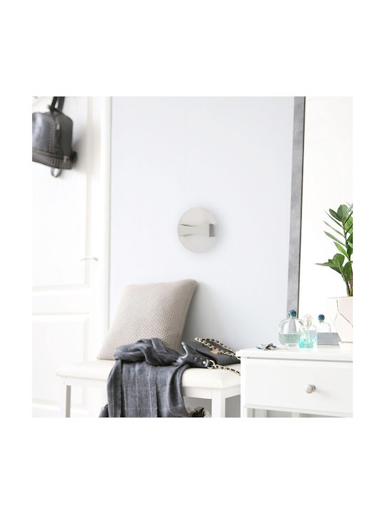 Rabalux Neville Modern Lamp Wall with Integrated LED and Warm White Light Gray 18x21.5x9cm