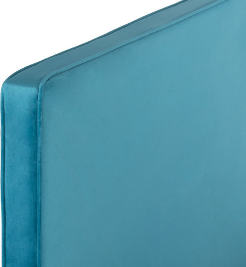 Maylin Pat Semi-dublu Turcoaz cu Lamele pentru Saltea 120x200cm