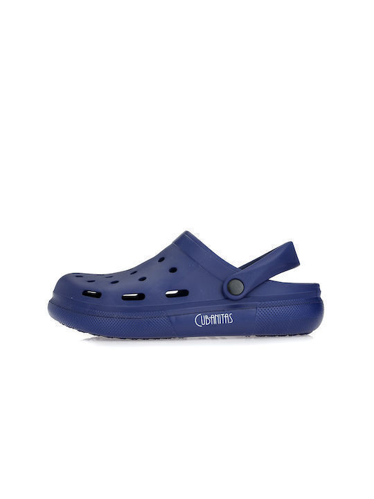 Cubanitas Women's Anatomic Clogs Blue