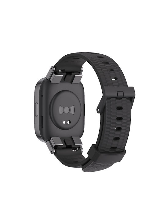 Mijobs Honeycomb Texture Strap Silicone Black (Redmi Watch 3)