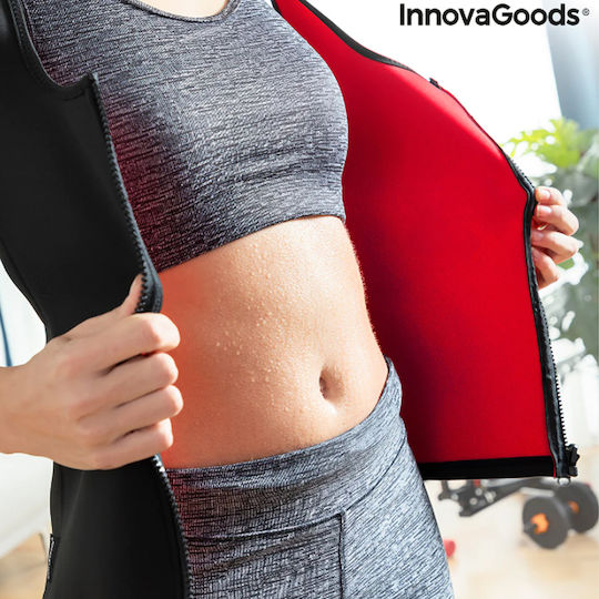 InnovaGoods Γυναικείο Γιλέκο Εφίδρωσης & Αδυνατίσματος Sauna Sports
