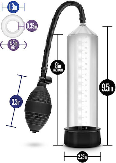 Blush Performance VX101 Male Enhancement Pump Пенис помпа Прозрачен