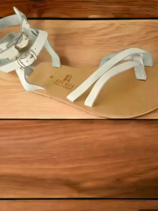 Sandale Casual Damă Albe