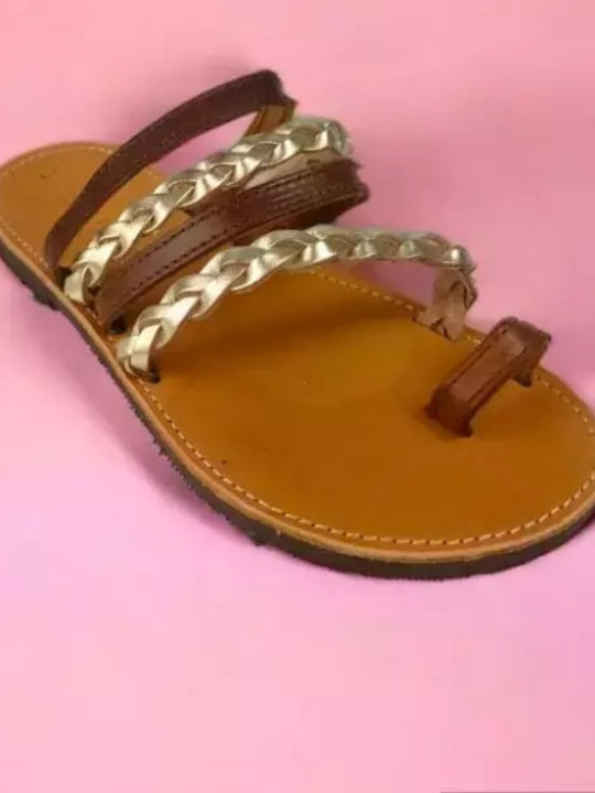 Sandale Casual Damă Maro