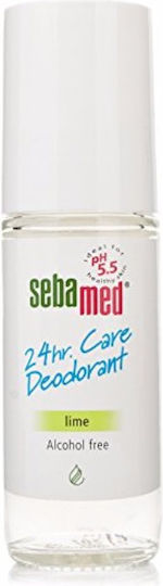 Sebamed Lime Deodorant 24h sub formă de Roll-On 50ml