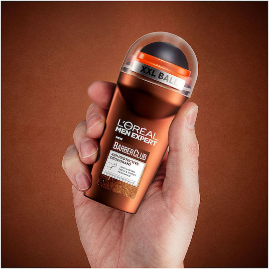 L'Oreal Paris Men Expert Barber Club Αποσμητικό 48h σε Roll-On 50ml