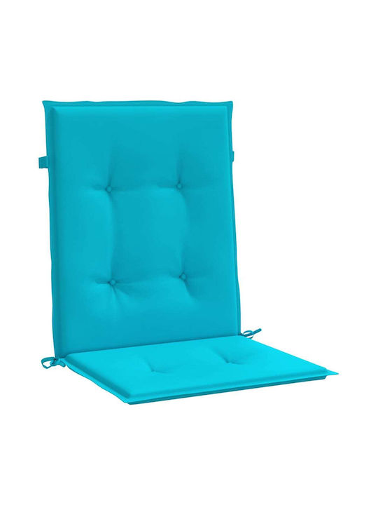 vidaXL Garden Chair Cushions with Backrest Grey 2 Pieces 50x100cm