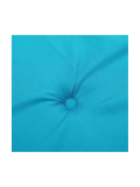 vidaXL Wasserdichtes Sonnenbank-Kissen Mit Rückenlehne Türkis 2Stück 55x180cm
