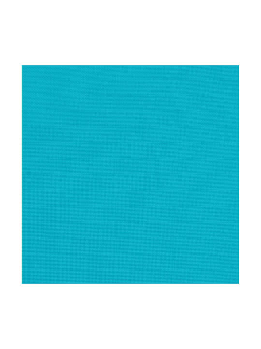vidaXL Wasserdichtes Sonnenbank-Kissen Mit Rückenlehne Türkis 200x50cm