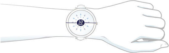 Thorton Geni 49mm Smartwatch (Κίτρινο)