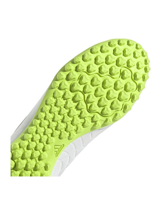 adidas Copa Pure.4 Ποδοσφαιρικά Παπούτσια με Σχάρα TF Λευκά