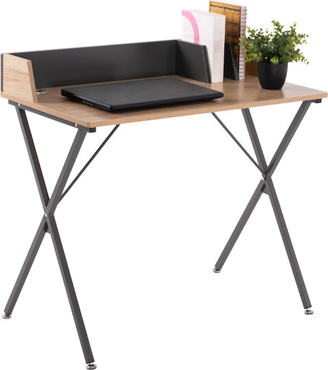 Desk 90x50x78cm Grey / Natural Desk 90x50x78cm Grey / Natural