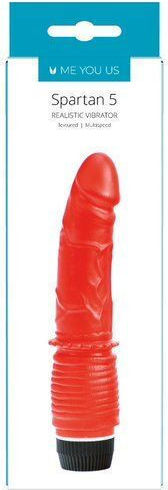 Kinx Vibrator Realistic Vibrator 12.7cm Roșu