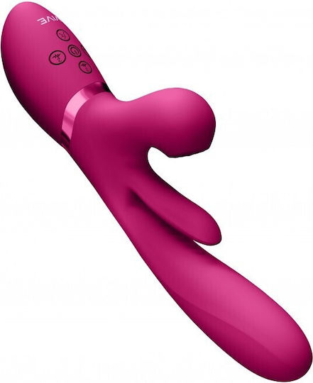 Vive Δονητής Rabbit 24.9cm Ροζ