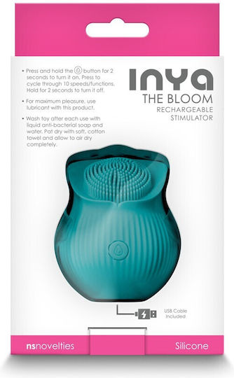 Ns Novelties Inya The Bloom Κλειτοριδικός Δονητής Teal