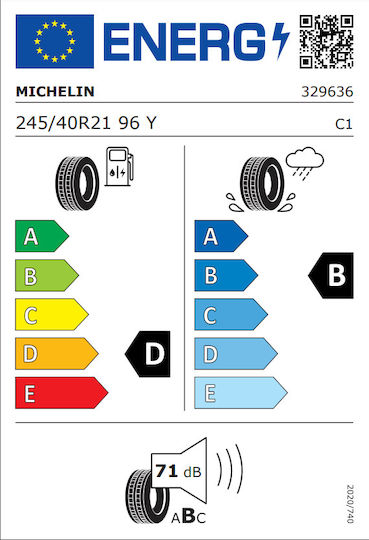 Michelin Pilot Sport S 5 245/40R21 96S Θερινό Λάστιχο για Επιβατικό Αυτοκίνητο