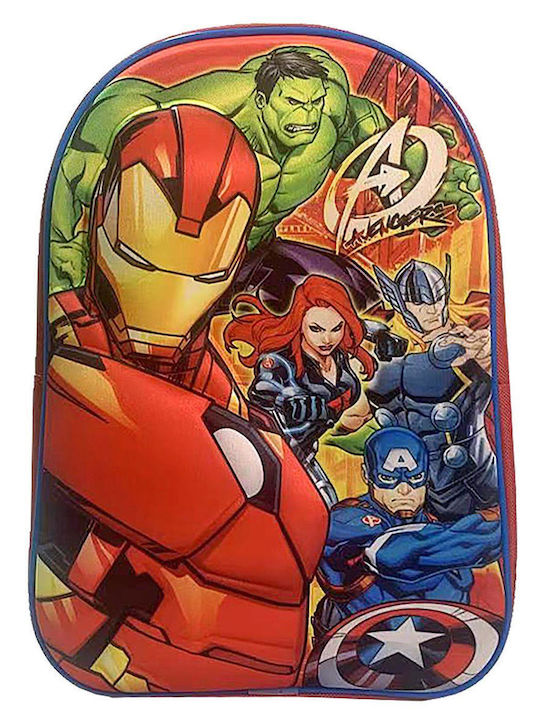 Avengers School Bag Backpack Kindergarten Multicolored