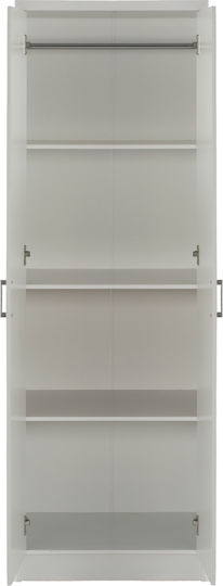 BAILEY Δίφυλλη Ντουλάπα 60x42x180cm