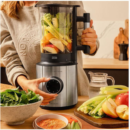 Cecotec Grand Katana 2700MAX Total Destroy Blender with Stainless Steel Jug 1.8 lt 2700W Black
