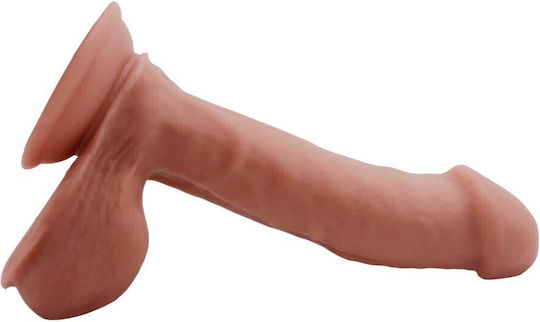Chisa Novelties Topless Lover T-skin Real So Natural Ρεαλιστικό Dildo με Όρχεις και Βεντούζα Flesh 19cm