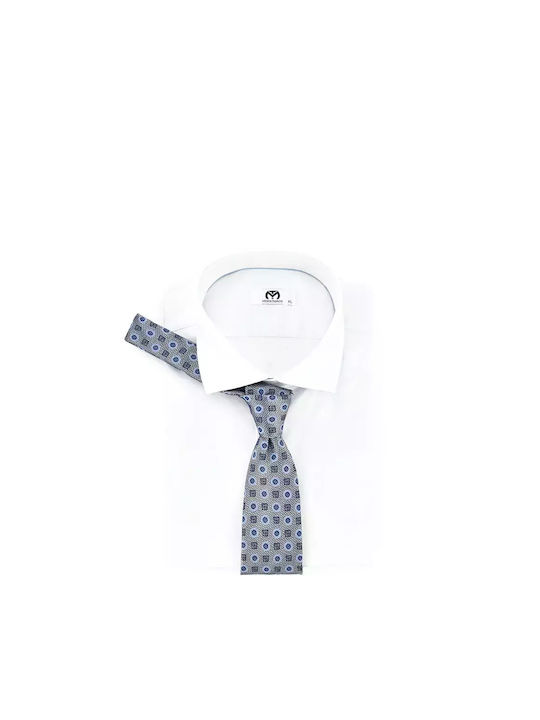 Makis Tselios Fashion Men's Tie Monochrome Light Blue