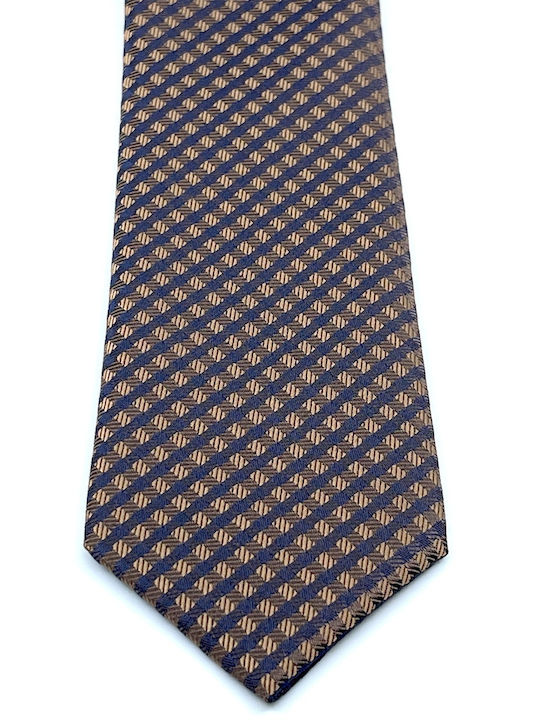 Legend Accessories Herren Krawatten Set Gedruckt in Braun Farbe