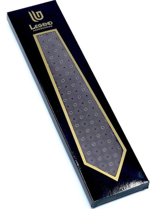 Legend Accessories Set de Cravată pentru Bărbați Tipărit în Culorea Negru