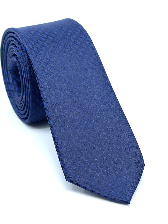 Legend Accessories Herren Krawatten Set Monochrom in Blau Farbe