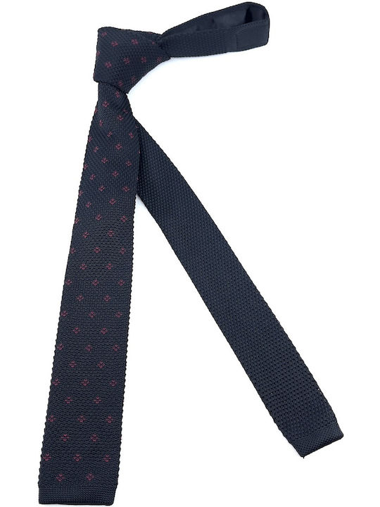 Legend Accessories Men's Tie Knitted Printed Black