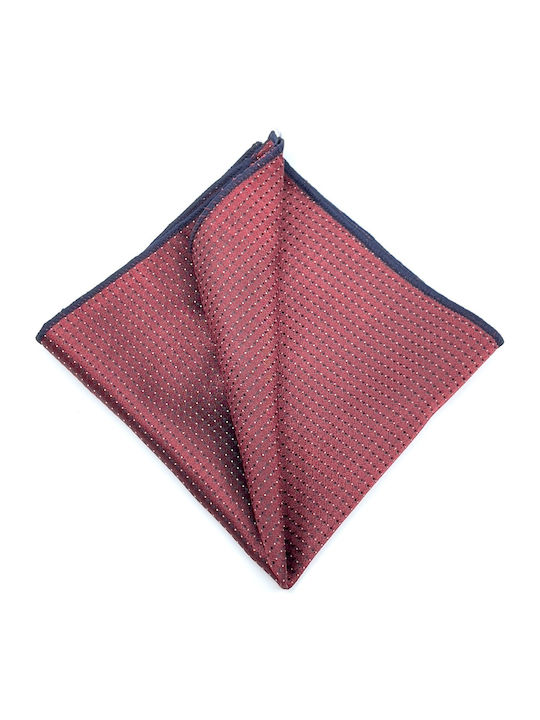 Legend Accessories Herren Krawatten Set Synthetisch,Polyester/Cotton/Leather Gedruckt in Burgundisch Farbe