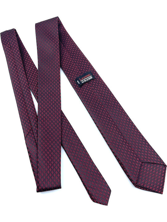 Legend Accessories Men's Tie Set Monochrome Burgundy