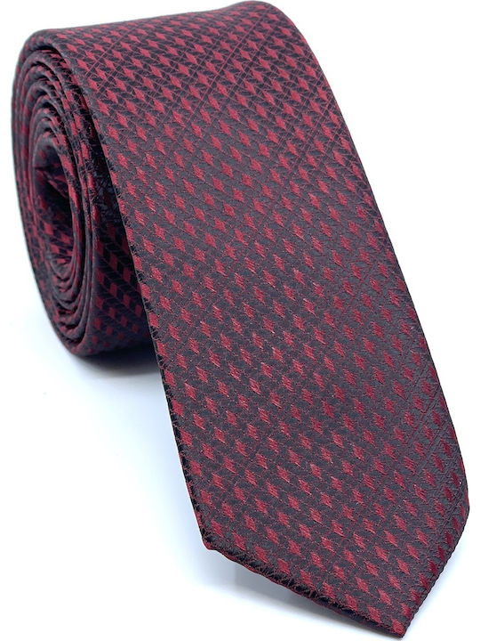 Legend Accessories Men's Tie Set Monochrome Burgundy