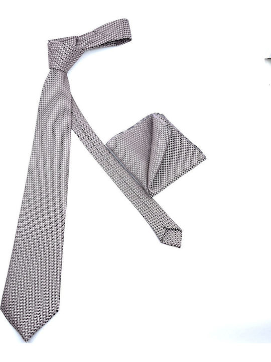 Legend Accessories Set de Cravată pentru Bărbați Tipărit în Culorea Roz