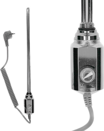 ECD Germany Elektrischer Handtuchhalter 300W 80x40cm Weiß