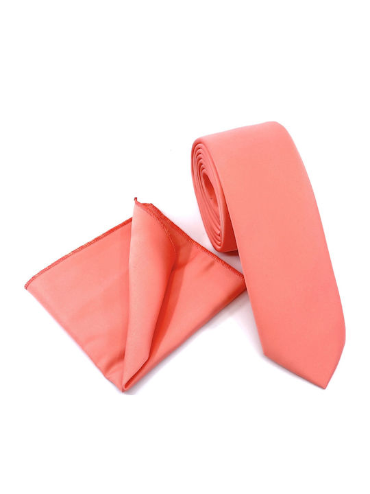 Legend Accessories Men's Tie Set Monochrome Orange