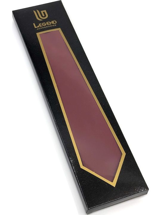 Legend Accessories Men's Tie Set Monochrome Burgundy