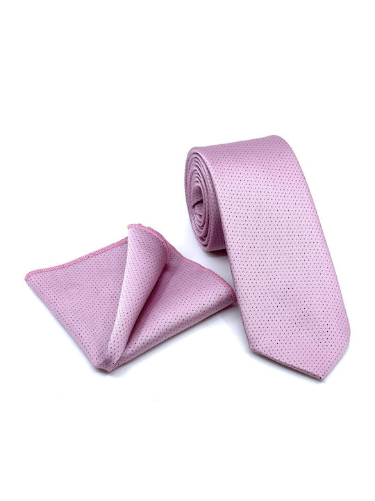 Legend Accessories Men's Tie Set Printed Pink