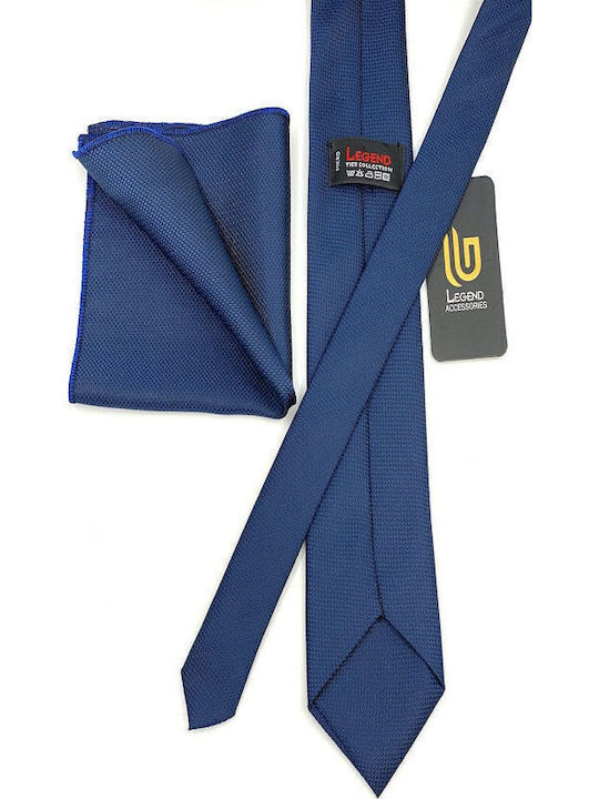 Legend Accessories Men's Tie Set Monochrome Blue Legend Accessories Men's Tie Set Monochrome Blue