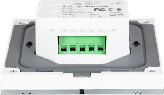 GloboStar SKYDANCE Διακόπτης Dimmer με Πλαίσιο LED Αφής 360W σε Λευκό Χρώμα