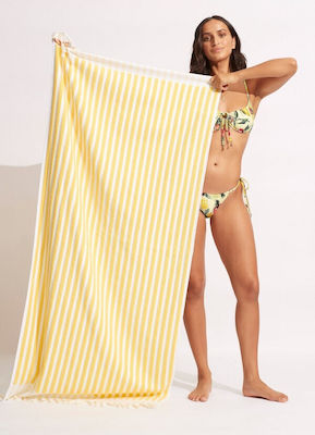Seafolly Blue Beach Towel 160x80cm