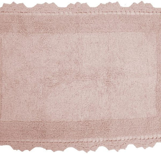 Anna Riska Πατάκι Μπάνιου Βαμβακερό Lace 430070 Ροζ 65x120εκ. Anna Riska Πατάκι Μπάνιου Βαμβακερό Lace 430070 Ροζ 65x120εκ.
