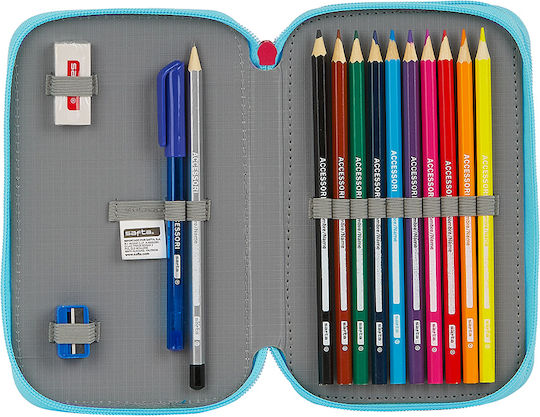 Safta Pencil Case Turquoise
