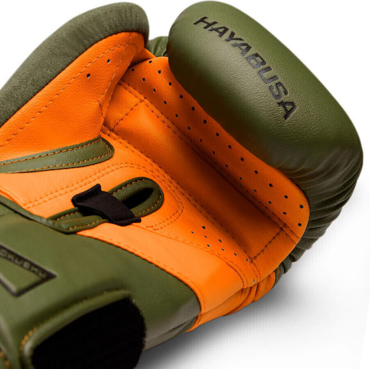 Hayabusa T3 Boxhandschuhe aus Kunstleder Grün