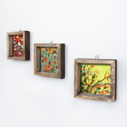 Κάδρο Ξύλινο 15x15cm