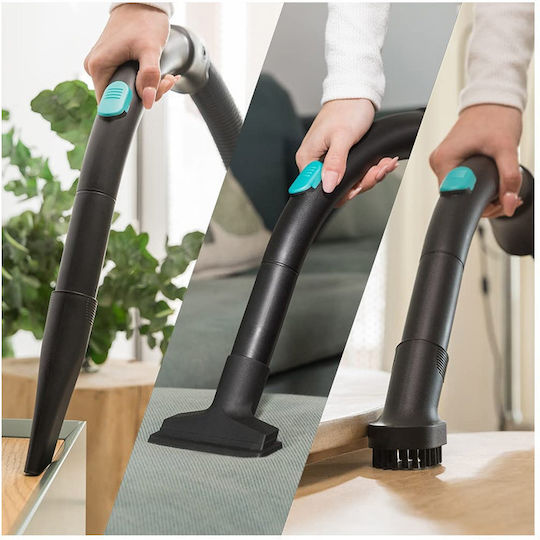 Cecotec Conga Rockstar Multicyclonic Compact Plus Staubsauger 800W Beutellos 2.5Es Türkis